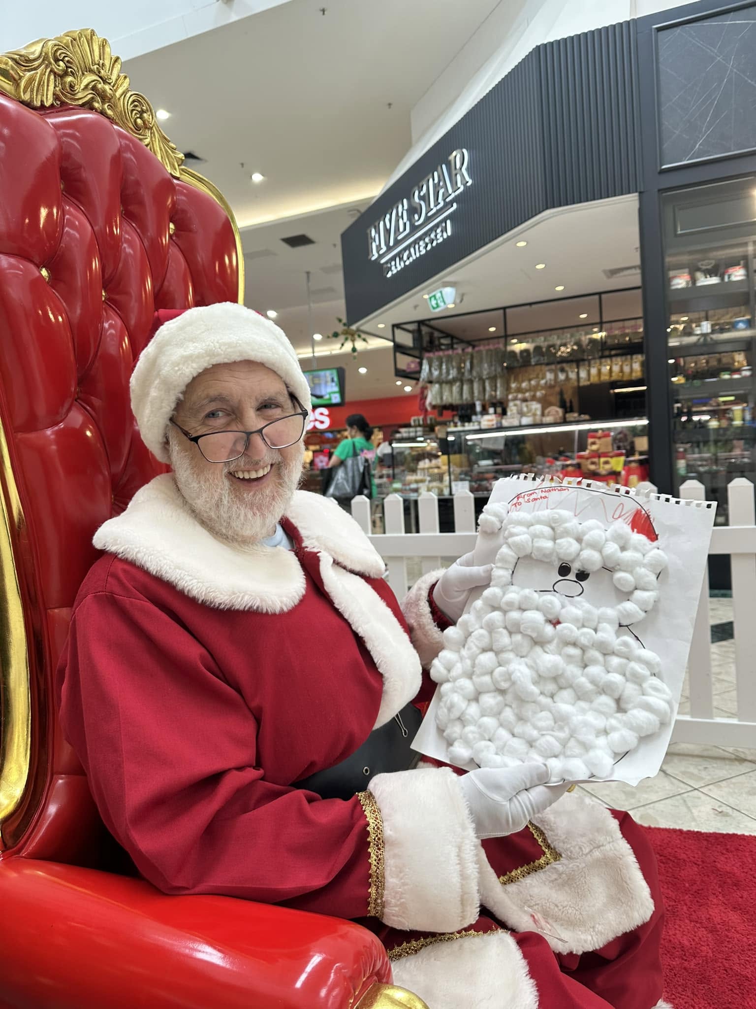 Shopping centre Santa photos